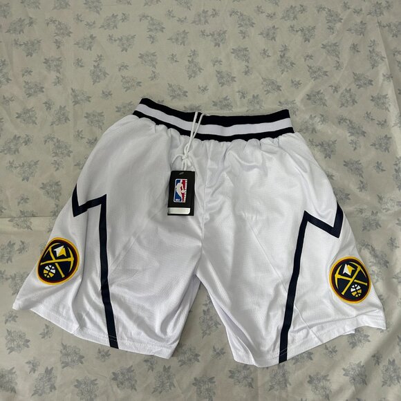 NBA Denver Nuggets Nike Association Swingman Shorts - Picture 6 of 8